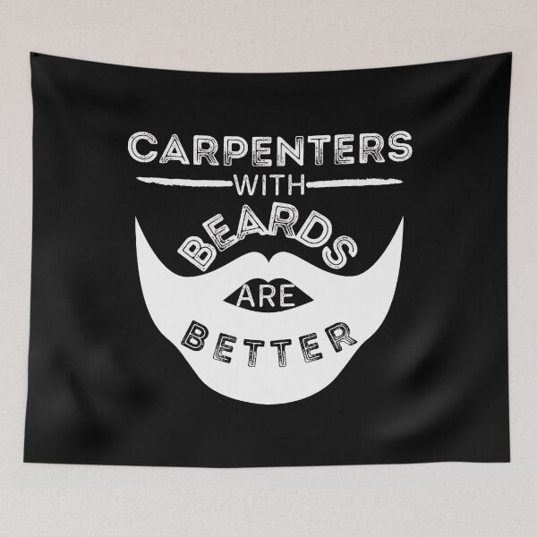 Item preview, Bearded Carpenter designed and sold by Vibing-Right.