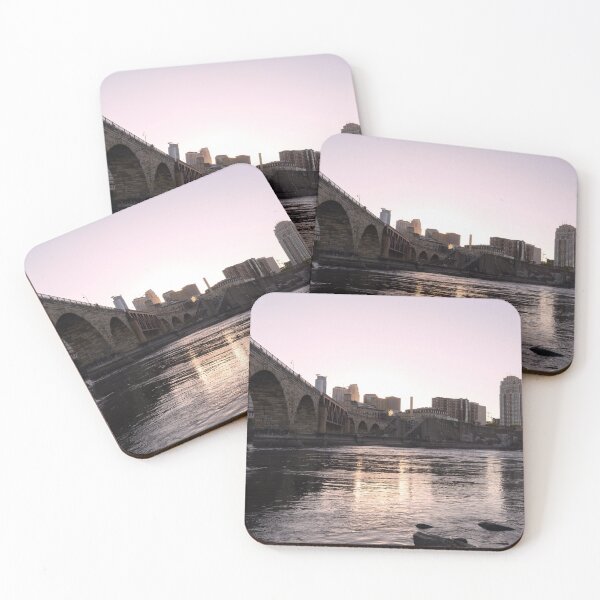 Item preview, Minneapolis Minnesota Skyline Sunset Golden Hour designed and sold by anthonylonder.