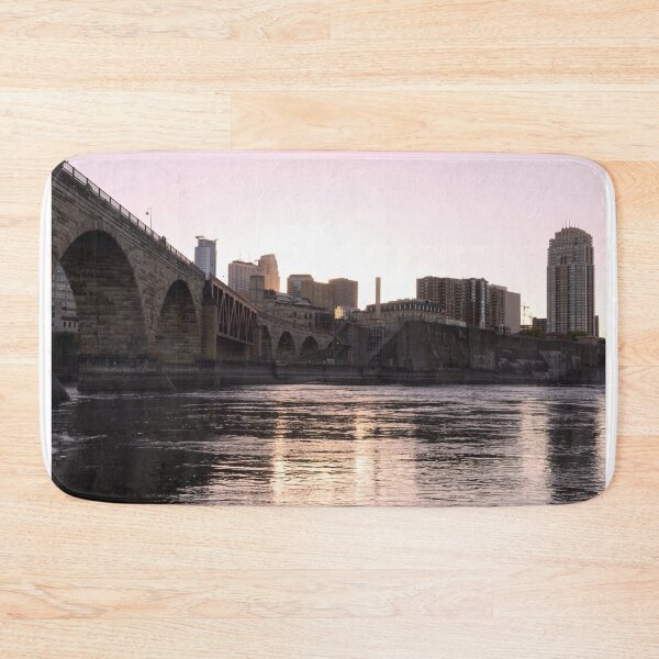 Item preview, Minneapolis Minnesota Skyline Sunset Golden Hour designed and sold by anthonylonder.