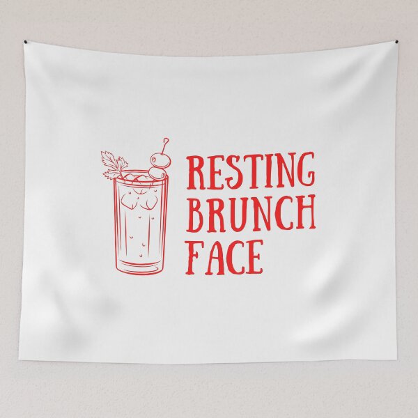 Item preview, Resting Brunch Face - Bloody Mary  designed and sold by GringoNation.