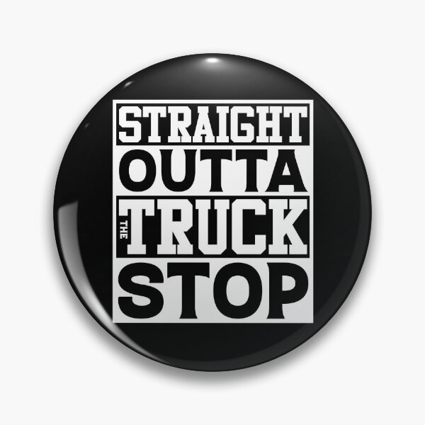 Item preview, Straight Outta The Truck Stop | Roadside Service Station designed and sold by GravitiTees.