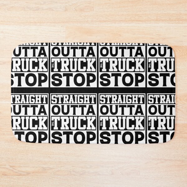 Item preview, Straight Outta The Truck Stop | Roadside Service Station designed and sold by GravitiTees.