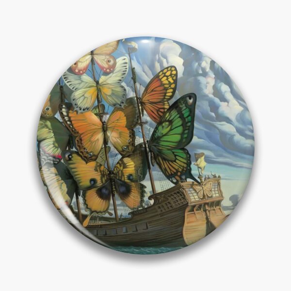 Item preview, "Departure of Winged Ship" by Vladamir Kush c2000. designed and sold by stavropolus.