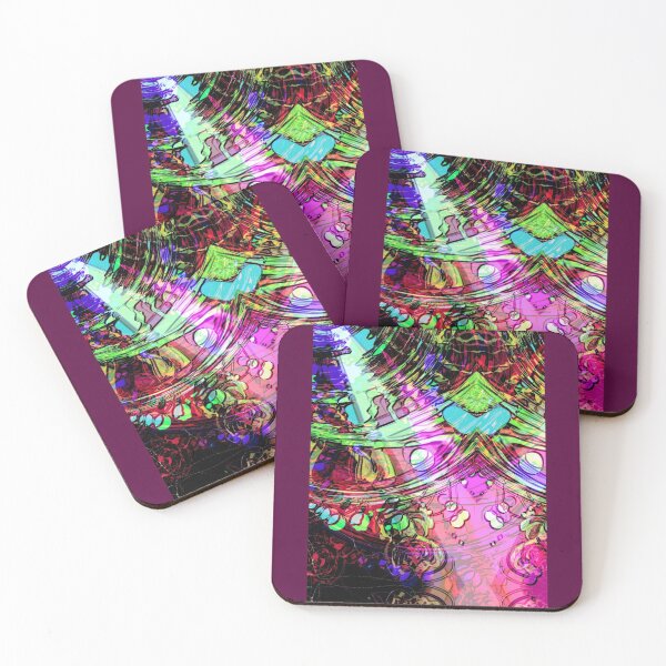 Item preview, Sanna -Tunnel Vision 2020 Abstract Original Art Spiritual Psychedelic  designed and sold by MindfulMerch.