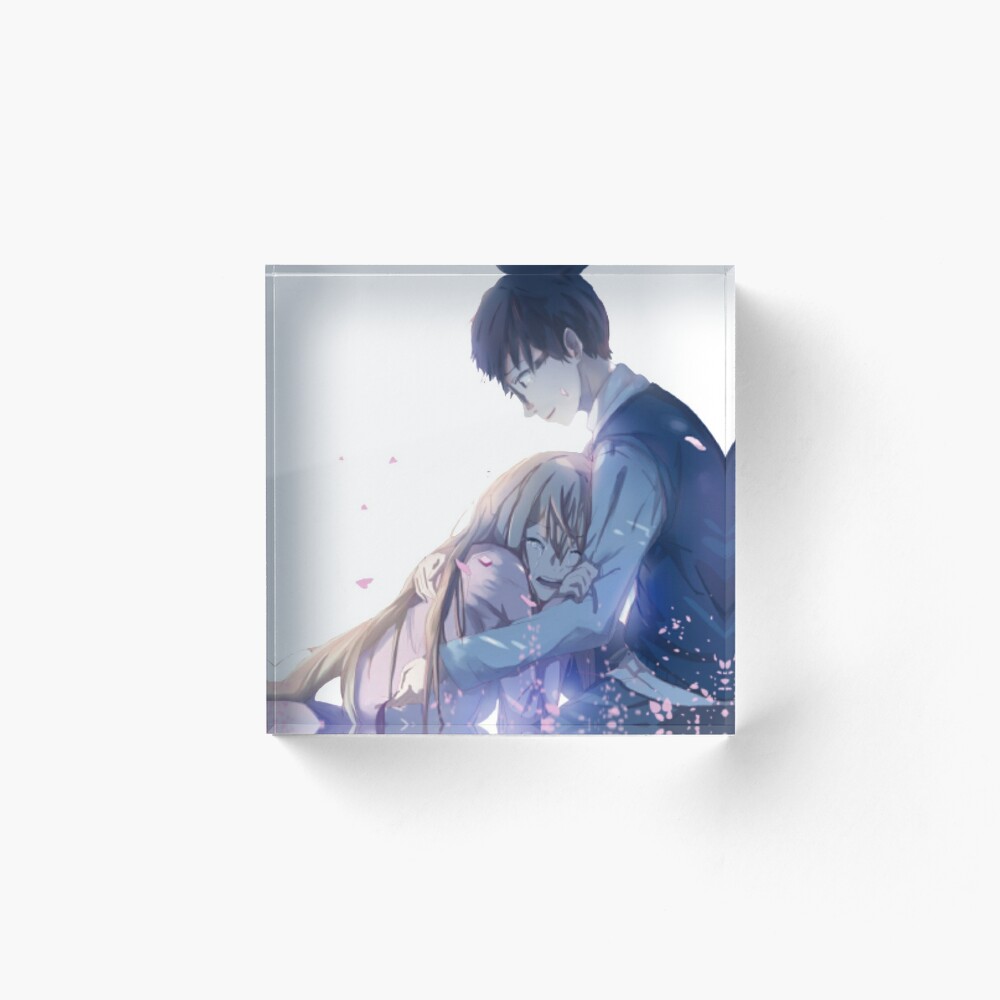 Shigatsu wa Kimi no Uso Your Lie in April - Miyazono Kaori Anime Square  Poster Print Artwork Hanged Wall Art Home Decor