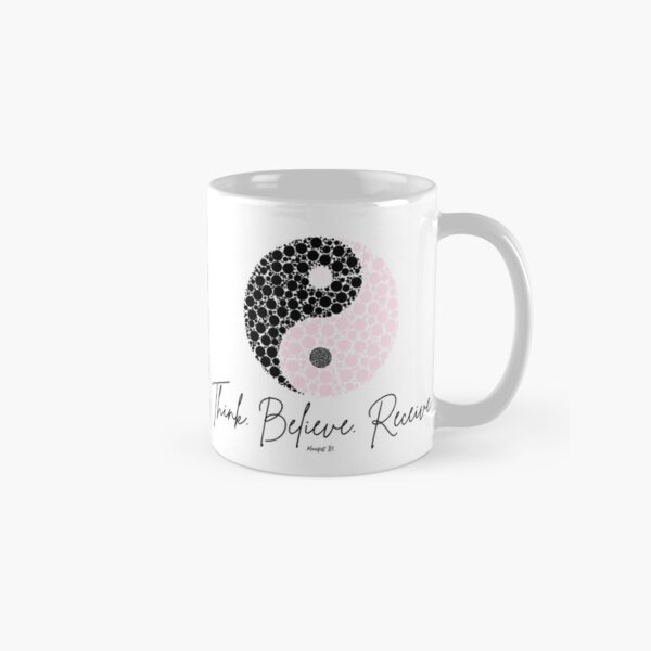Manifest It! Pink Ying Yang Classic Mug