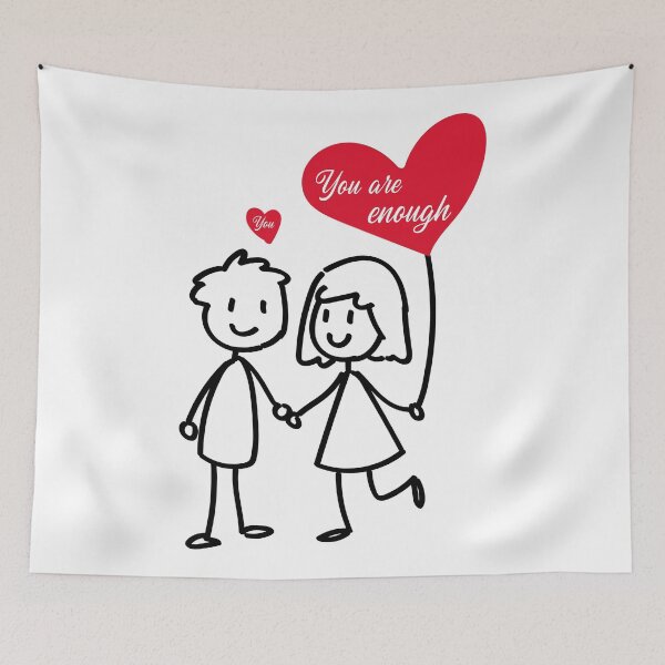 Item preview, You Are Enough , Love You designed and sold by YOYOCollection.