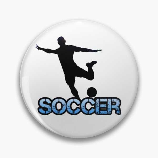 Item preview, Cool Light Blue Splat Text Soccer Design designed and sold by shopsimply.