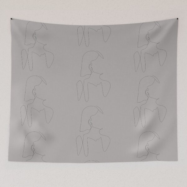 Item preview, Woman one line art  designed and sold by NAAMAAL.