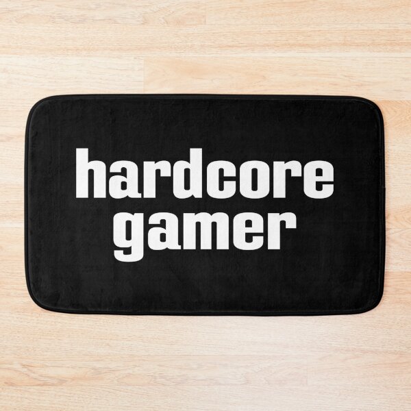 Item preview, Hardcore Gamer designed and sold by WordsGamersUse.