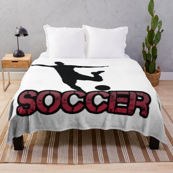 Item preview, Cool Red Fade Text Soccer Design designed and sold by shopsimply.