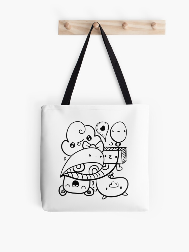 Troll Mini Doodle Tote Bag | READY TO SHIP – HOLLY SIMPLE STUDIO