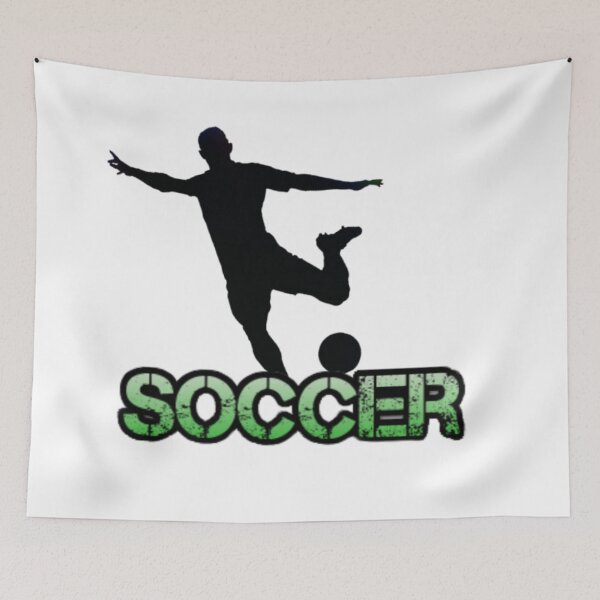 Item preview, Cool Green Fade Text Soccer Design designed and sold by shopsimply.