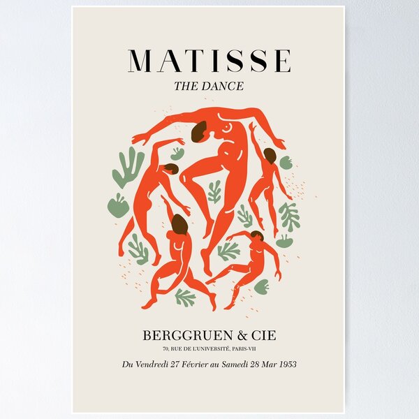 Item preview, Matisse The Dance Art designed and sold by SurfolioPrints.