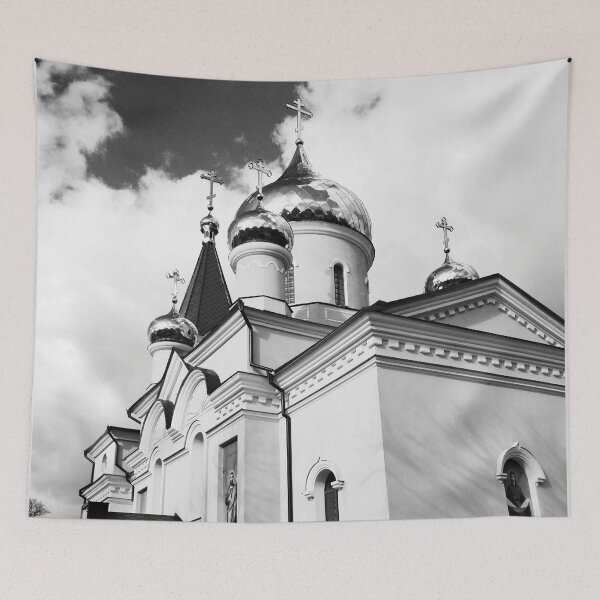 Item preview, Orthodox church with shining domes designed and sold by helenkaiy.