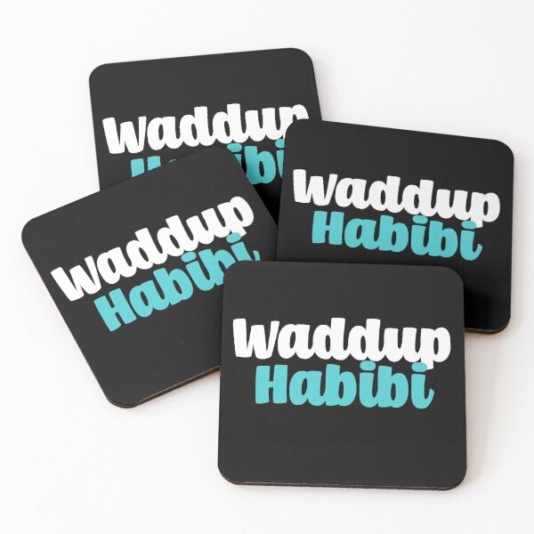 Item preview, Waddup Habibi - Aqua designed and sold by Chubuter.