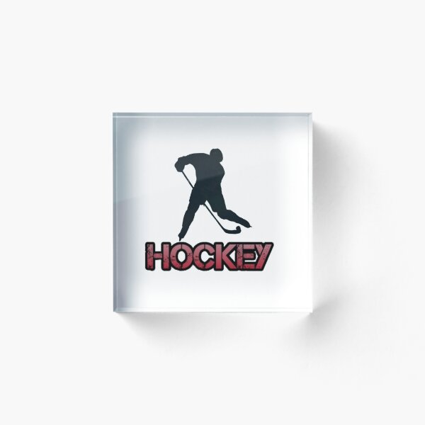 Item preview, Cool Red Fade Font Hockey Design designed and sold by shopsimply.