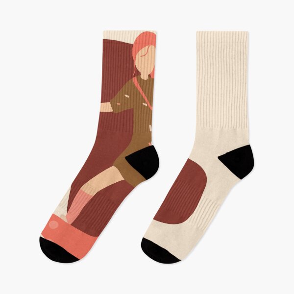 Item preview, Simple maroon pastel girl skateboarder designed and sold by RRdesigned.
