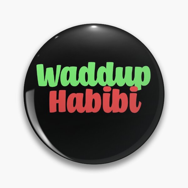 Item preview, Waddup Habibi - Green And Red designed and sold by Chubuter.