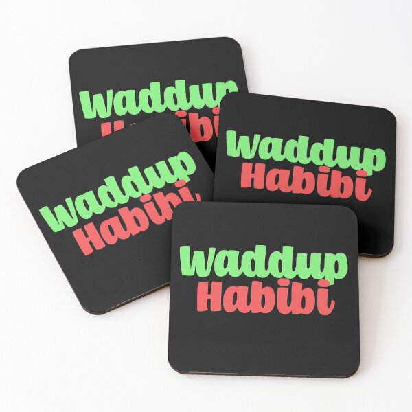 Item preview, Waddup Habibi - Green And Red designed and sold by Chubuter.