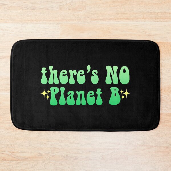 Item preview, Theres No Planet B sparkly gradient Meme Text designed and sold by everything4eva.