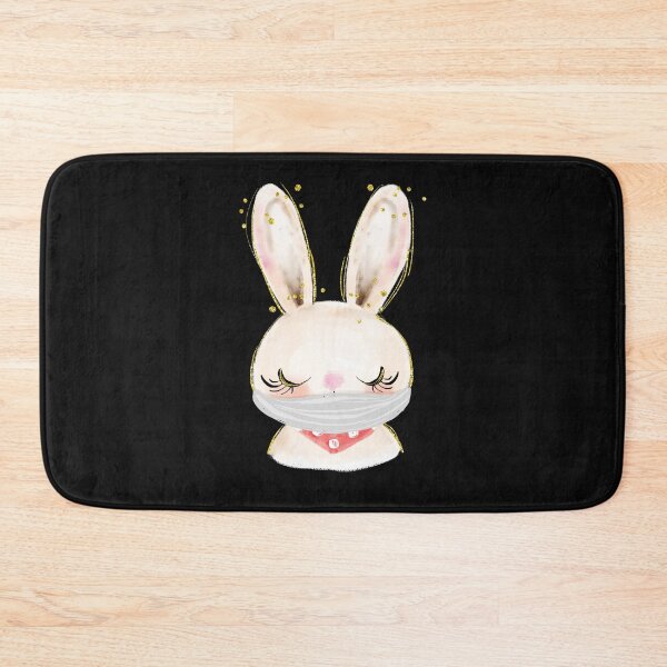 Item preview, Easter Social Distancing Bunny With Face Mask Quarantine Covid designed and sold by Terisdesign.