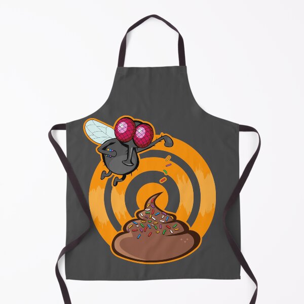 Item preview, Fly decorating poop with candy sprinkles or topping designed and sold by VinagreShop.