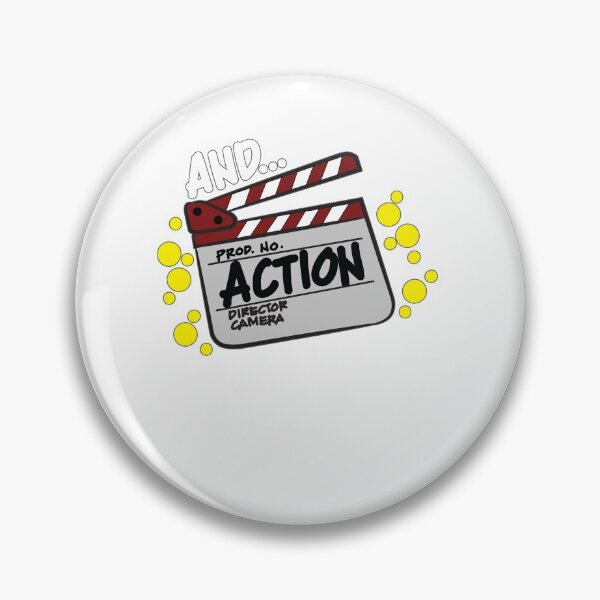 Item preview, Action Clapperboard Movie Actor Director designed and sold by Moonpie90.