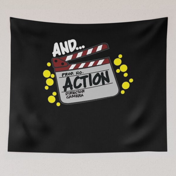 Item preview, Action Clapperboard Movie Actor Director designed and sold by Moonpie90.