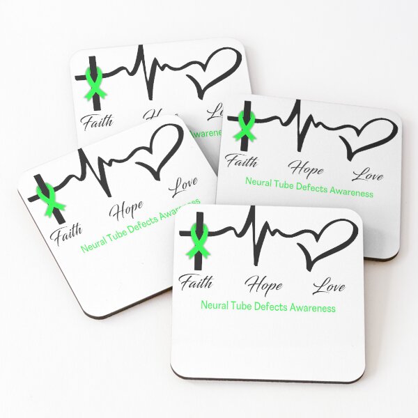 Item preview, Fe Esperanza Amor Conciencia de los defectos del tubo neural designed and sold by frechettee.