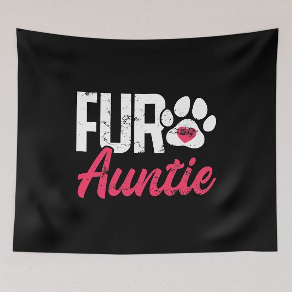 Item preview, Fur Auntie Breed Paws Dogs Paw Print Puppy Pup Top Dog Breed Aunt Mother's Day Animal Dog Bone Pet Paws For Paw Tees designed and sold by shirti.