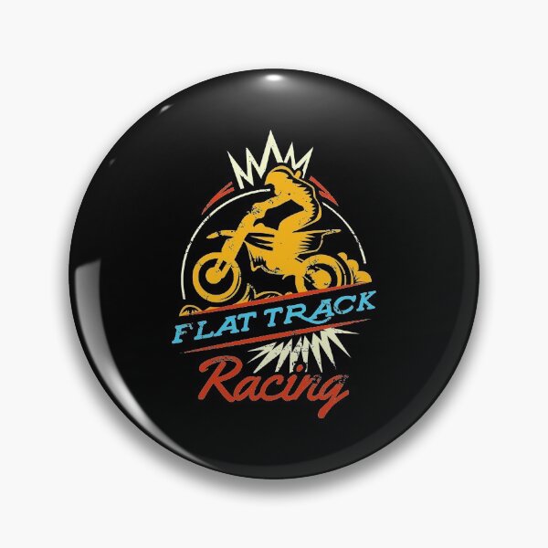 Item preview, Flat Track Racing Vehicle Biker Race Travel Wheel Dirt Bike Race Bike Two Wheels Garage Travel Car Driver Rider Tee designed and sold by shirti.