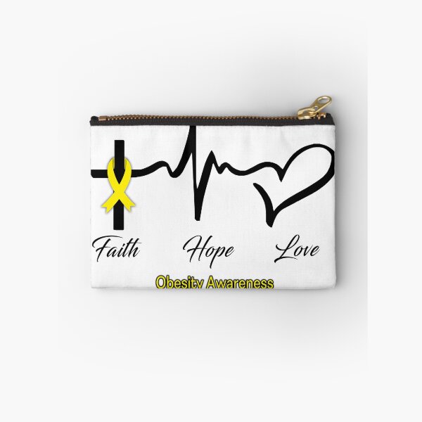 Item preview, Faith Hope Love Obesity Awareness designed and sold by frechettee.