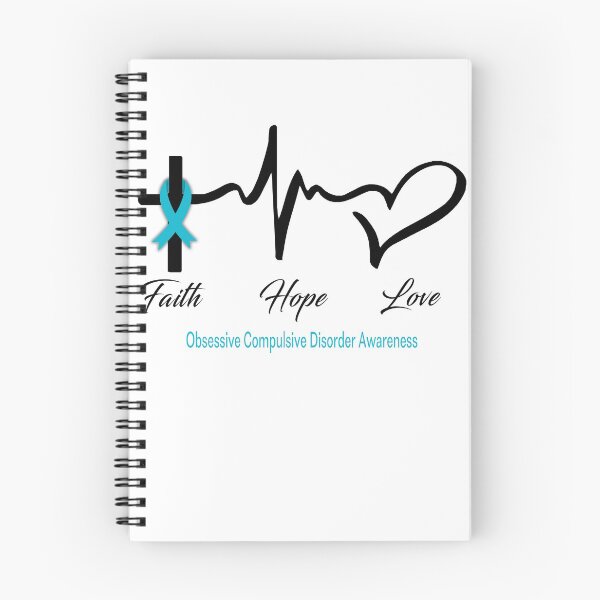Item preview, Faith Hope Love Obsessive Compulsive Disorder Awareness designed and sold by frechettee.