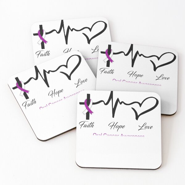 Item preview, Faith Hope Love Oral Cancer Awareness designed and sold by frechettee.