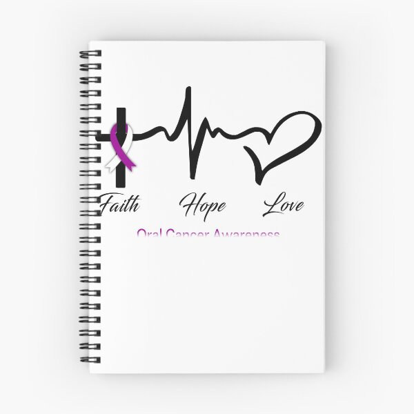 Item preview, Faith Hope Love Oral Cancer Awareness designed and sold by frechettee.
