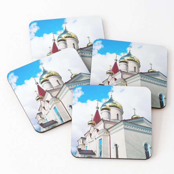 Item preview, Orthodox church with shining domes designed and sold by helenkaiy.