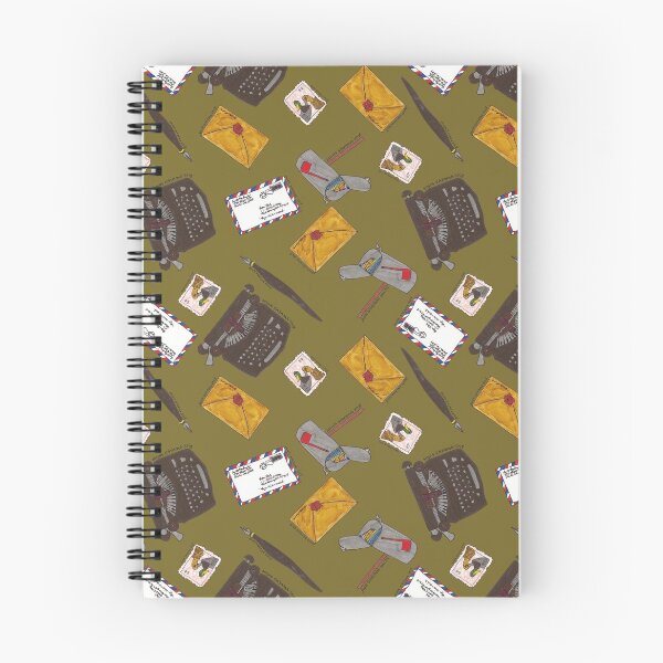 Item preview, Penpal Design in Olive Green designed and sold by wolflenoa.