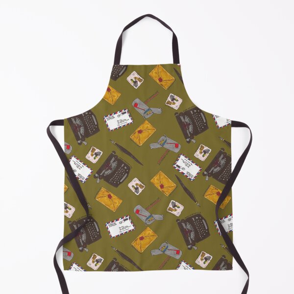 Item preview, Penpal Design in Olive Green designed and sold by wolflenoa.