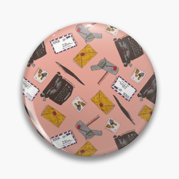 Item preview, Penpal Design in Salmon designed and sold by wolflenoa.
