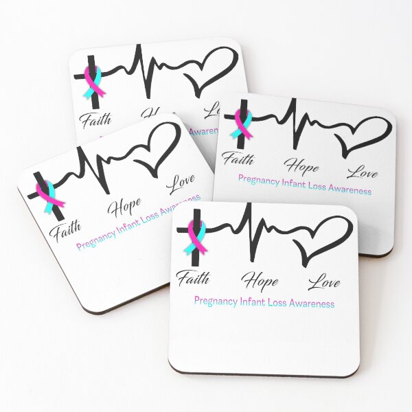 Item preview, Faith Hope Love Pregnancy Infant Loss Awareness designed and sold by frechettee.