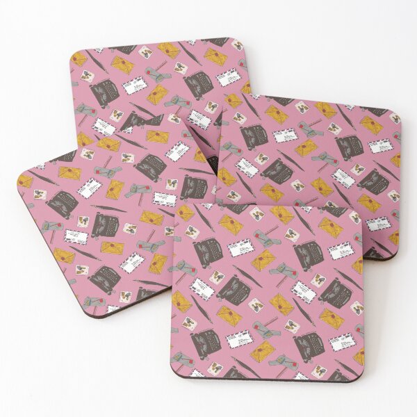 Item preview, Penpal Design in Pink designed and sold by wolflenoa.