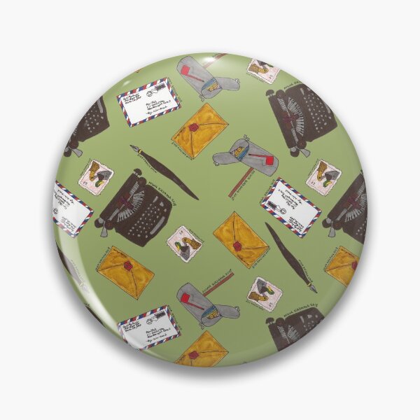 Item preview, Penpal Design in Light Green designed and sold by wolflenoa.