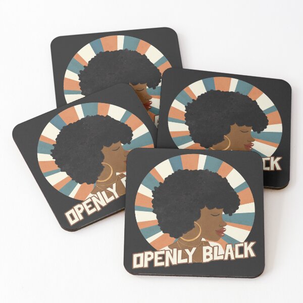 Item preview, Openly Black And Proud designed and sold by curledup-cat.