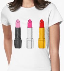 Lipstick Women's Fitted T-Shirt
