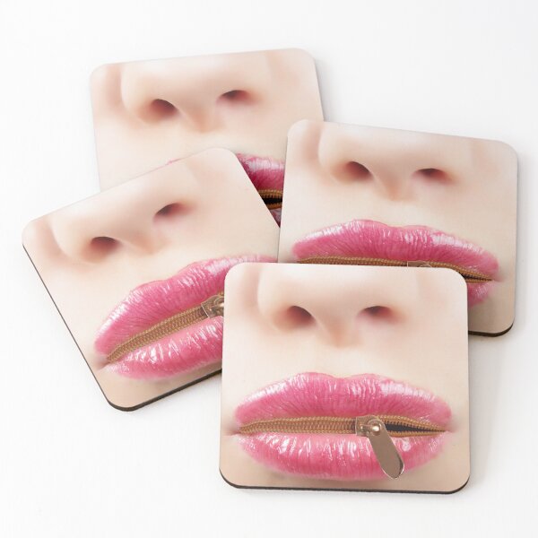 Item preview, Woman zipper lips designed and sold by Eva-Success.