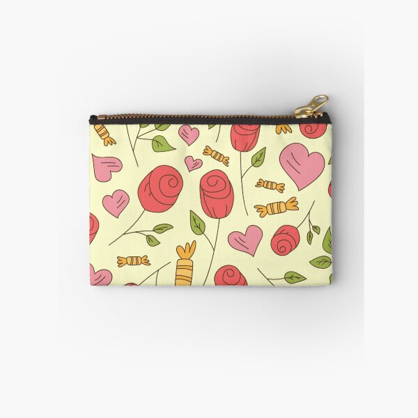 Item preview, Roses, hearts and candy pattern designed and sold by olhakozachenko.
