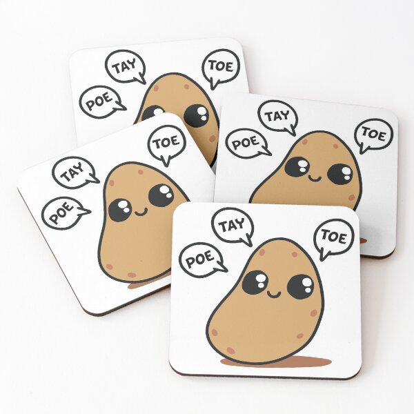 Item preview, Poe Tay Toe - cute kawaii potato  designed and sold by monkeysoup.