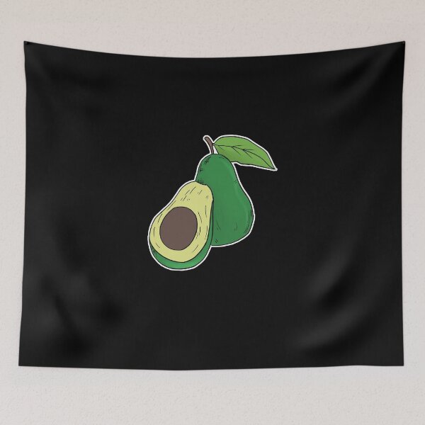 Item preview, Avocado hand drawn fruits summer designed and sold by Mesyo.