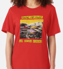 Camiseta ajustada Neutral Milk Hotel - En la isla de Avery